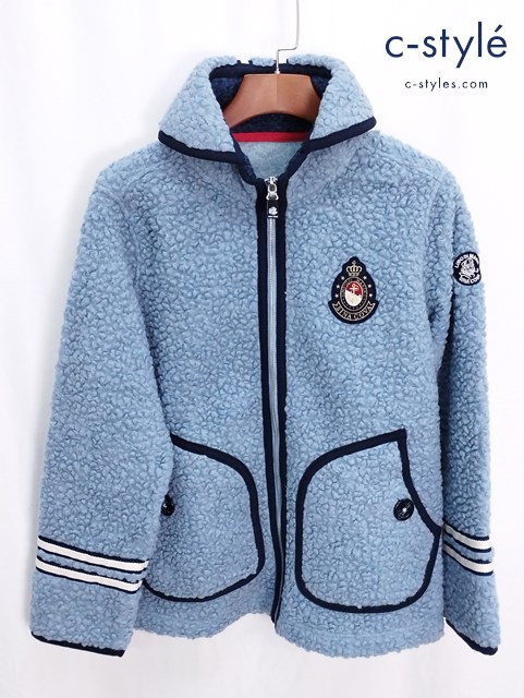 SINA COVA シナコバ ジップアップボアジャケット M ブルー 21213040