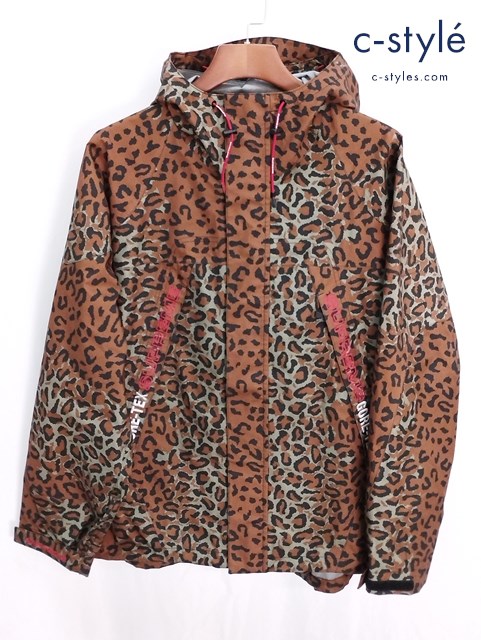 Supreme シュプリーム GORE-TEX Taped Seam leopard Jacket ジャケット L マルチカラー レオパード