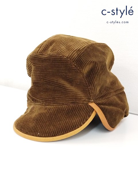 SOUTH2 WEST8 サウスツーウエストエイト コーデュロイキャップ M キャメル系 帽子