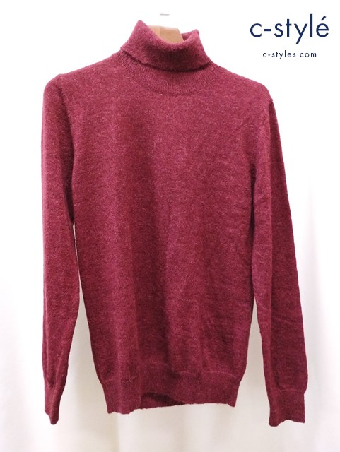 L.B.M1911 エルビーエム タートルネックセーター 50R レッド系 09513/1 6351