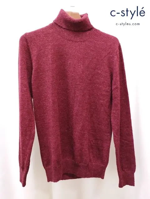 L.B.M1911 エルビーエム タートルネックセーター 50R レッド系 09513/1 6351