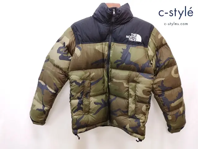 THE NORTH FACE ノースフェイス ヌプシジャケット S マルチカラー ND91842 カモ柄 迷彩