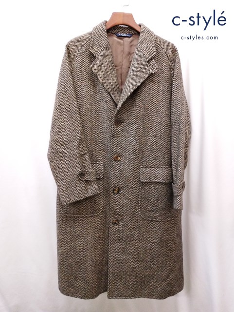 POLO RALPH LAUREN ポロラルフローレン ツイードチェスターコート 92A5 ブラウン系 P850961-83 ロング丈