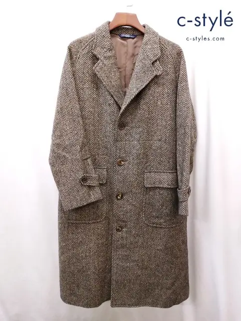 POLO RALPH LAUREN ポロラルフローレン ツイードチェスターコート 92A5 ブラウン系 P850961-83 ロング丈