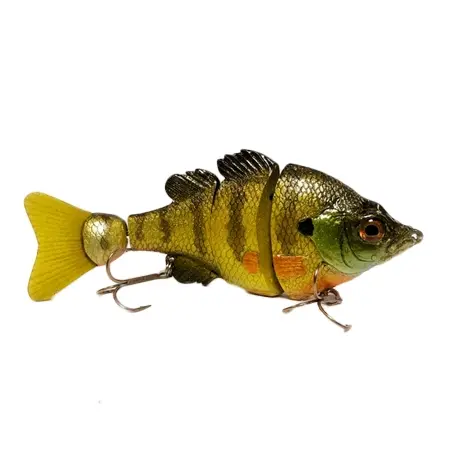 JSJ Bait Co.(ジェイエスジェイ ベイツ) ルアー The Snack Size Bluegill | Yellow Gold Glittergill