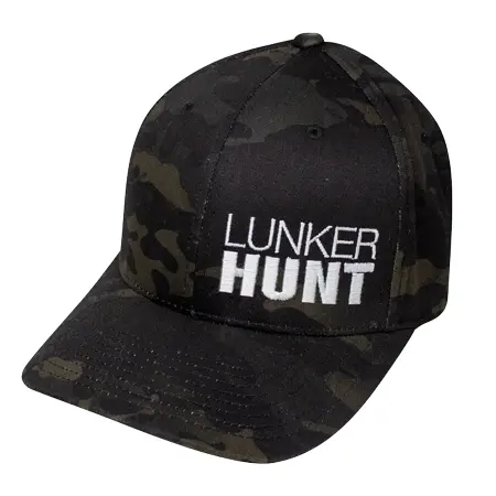 Lunkerhunt(ランカーハント) ウェア STACKED NIGHT FLEX FIT CAMO HAT