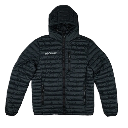 6th Sense Custom Lure Company(シックスセンス) ウェア FishDown Hooded Jacket – Black