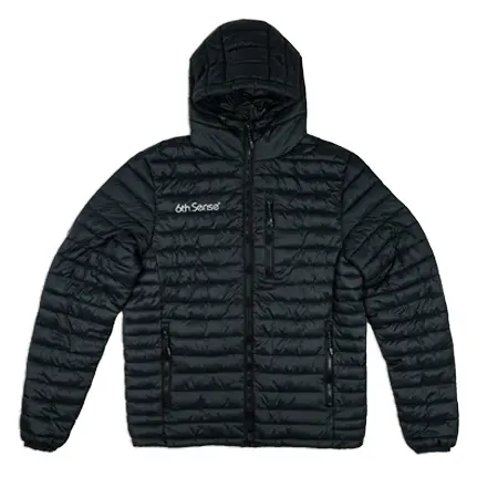 6th Sense Custom Lure Company(シックスセンス) ウェア FishDown Hooded Jacket – Black
