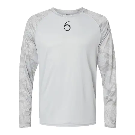 6th Sense Custom Lure Company(シックスセンス) ウェア FishDry Camo Sunshirt – Gray