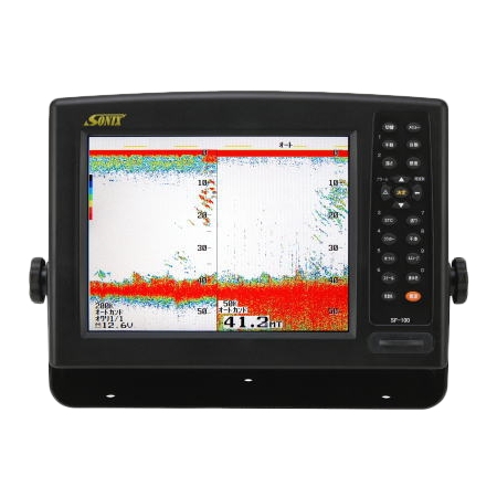 葵ソニック(アオイソニック) 魚群探知機 SF-100 10.4型