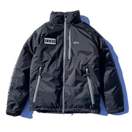 BASS BRIGADE(バスブリゲード) ウェア NANGA × BASS BRIGADE AURORA STAND COLLAR DOWN JACKET