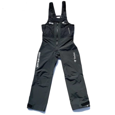 BASS BRIGADE(バスブリゲード) ウェア FOXFIRE × BASS BRIGADE STORM TRACER BIB – BLACK/SILVER
