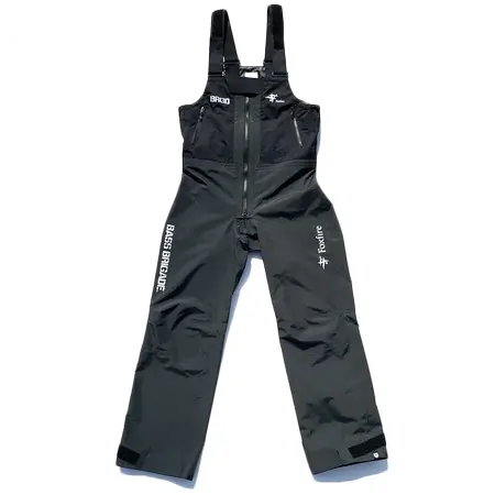 BASS BRIGADE(バスブリゲード) ウェア FOXFIRE × BASS BRIGADE STORM TRACER BIB – BLACK/SILVER