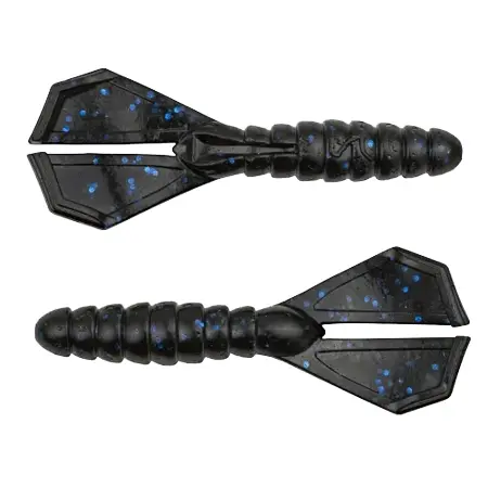 BioSpawn(バイオスポーン) ルアー EXOPOD 3.5″ BLACK BLUE FLAKE 7 PACK