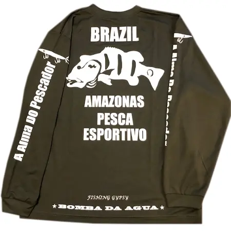 BOMBADA(ボンバダ) Dry Long Sleeves PEACOCK アーミーグリーン