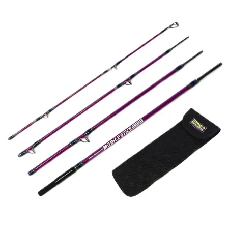 FROG PRODUCTS(フロッグプロダクツ) ロッド モビルスティック 4ピース パックロッド グレープ
