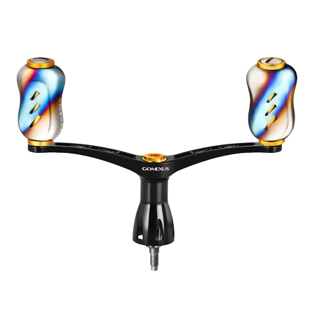 Gomexus(ゴメクサス) リール ダブルハンドル ねじ込み式 98mm SOLID