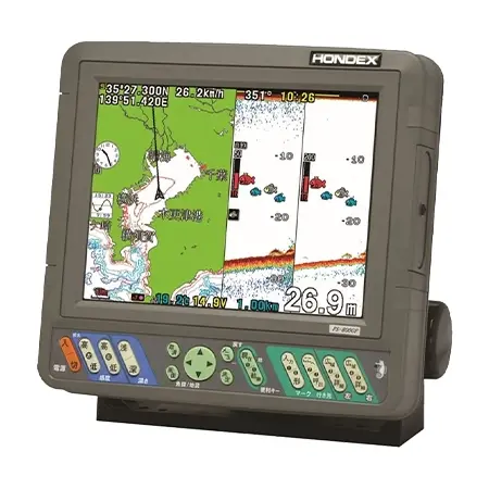 HONDEX(ホンデックス) 魚群探知機 GPSプロッター魚探 PS-800GP GPS内蔵 8.4型