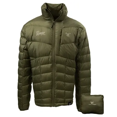 RangerWear(レンジャー ウェア) ウェア RGR7M – Men’s Lightweight Packable Down Jacket (OD Green)