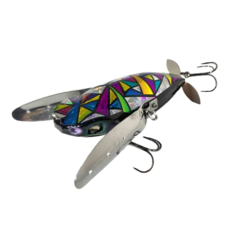 SIGNAL(シグナル) ルアー シグナル×ストックルアーズ／リザードクローラー「ガシャーンレインボー」