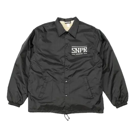 SNIPEER(スナイパー) ウェア “BONE COACH JACKET”「Black」