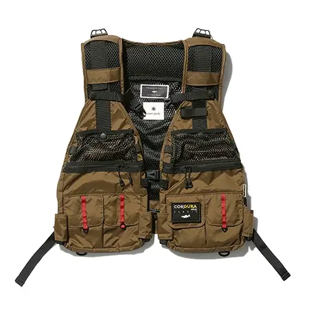 TONEDTROUT(トーンドトラウト) Snow Peakコラボ TT2110-VT02 / GAME VEST