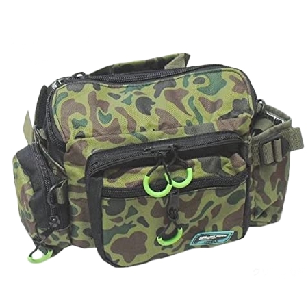X-SELL(エクセル) ウェストバッグ UF-404 グリーンカモ