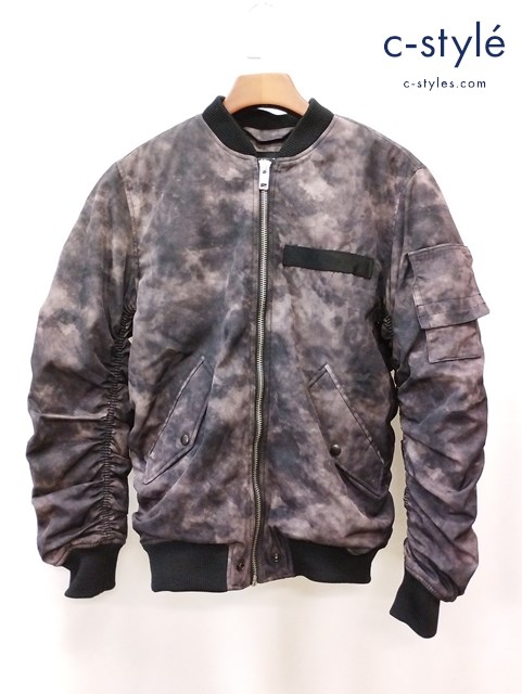 DIESEL ディーゼル MA-1 L マルチカラー ジャケット