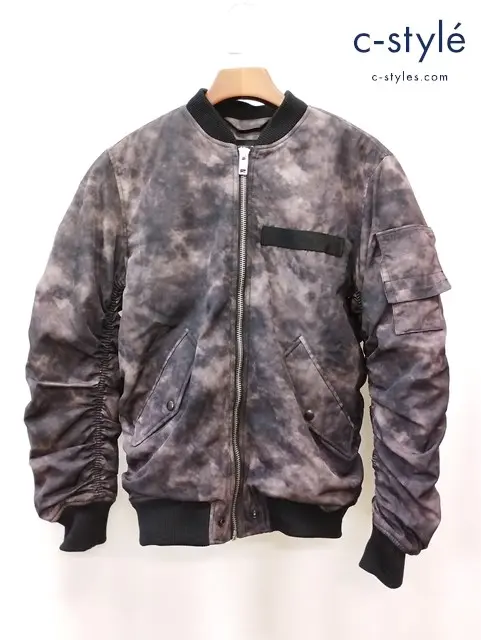 DIESEL ディーゼル MA-1 L マルチカラー ジャケット