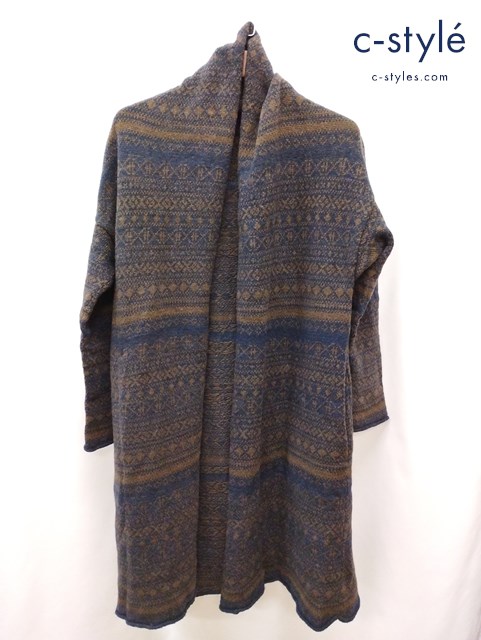 45R フォーティファイブアール ニットコート 0 マルチカラー ウール100% 7118086 レディース