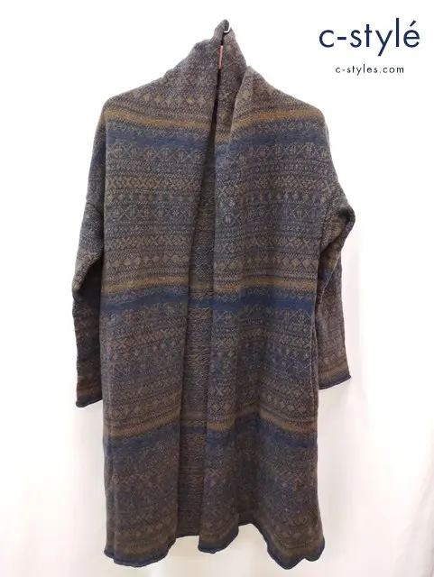 45R フォーティファイブアール ニットコート 0 マルチカラー ウール100% 7118086 レディース