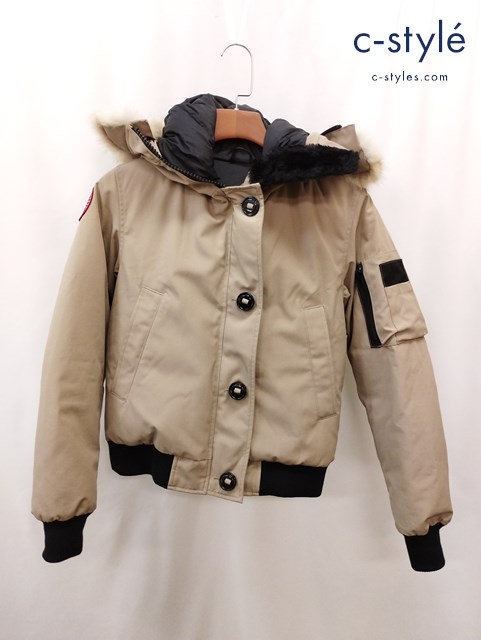 CANADA GOOSE カナダグース ダウンジャケット S/P ベージュ 7967JL レディース