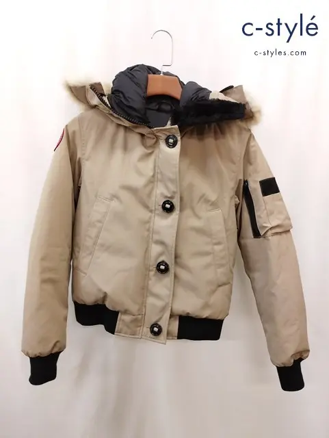 CANADA GOOSE カナダグース ダウンジャケット S/P ベージュ 7967JL レディース