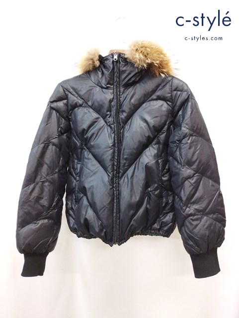 TSUMORI CHISATO ツモリチサト リバーシブルダウン 2 ブラック/マルチカラー TC73FC034 レディース