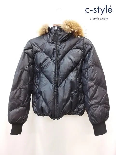 TSUMORI CHISATO ツモリチサト リバーシブルダウン 2 ブラック/マルチカラー TC73FC034 レディース