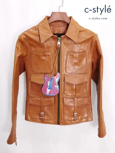 FREEWHEELERS フリーホイーラーズ ジャケット 36 Amber Orange 831006 3rd STONE