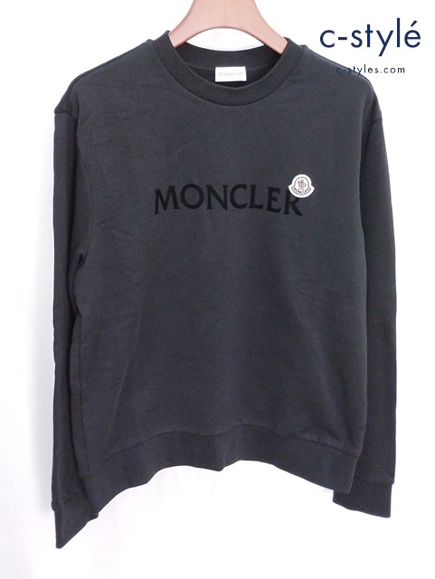 MONCLER モンクレール トレーナー L ブラック MAGLIA GIROCOLLO I20918G00048 809KR