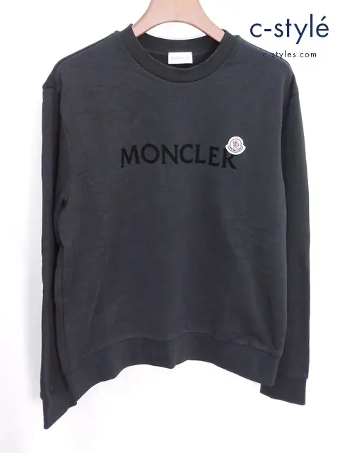MONCLER モンクレール トレーナー L ブラック MAGLIA GIROCOLLO I20918G00048 809KR