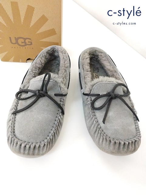 UGG アグ モカシンシューズ 27cm グレー M OLSEN 1003390