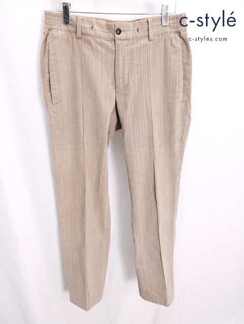 GIAB’S ARCHIVIO ジャブスアルキヴィオ パンツ 44 ベージュ MASACCIO A5964 イタリア製