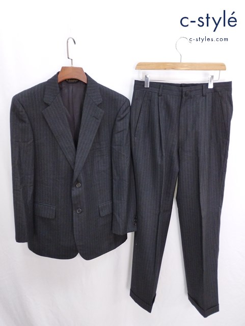 BROOKS BROTHERS ブルックスブラザーズ ダブルスーツ 31W グレー系 ウール 19-01-6934