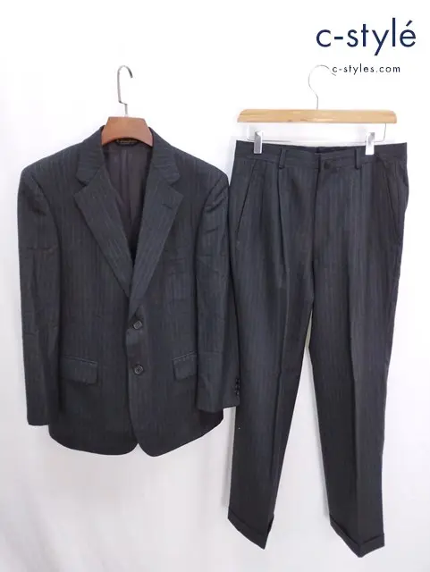 BROOKS BROTHERS ブルックスブラザーズ ダブルスーツ 31W グレー系 ウール 19-01-6934