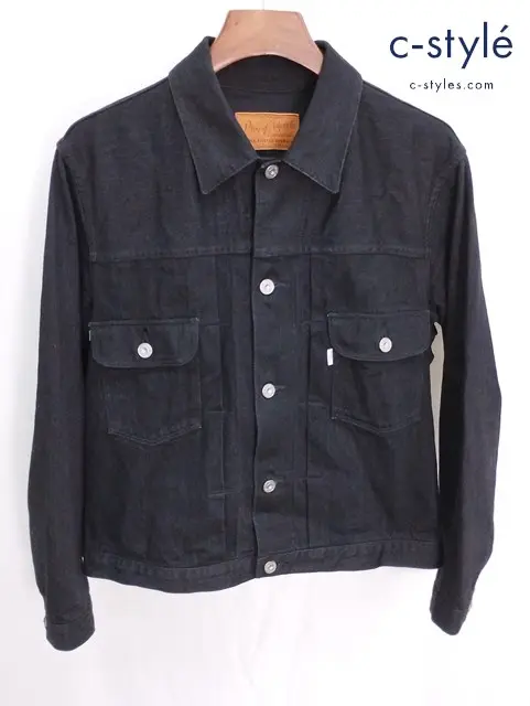 PHIGVEL フィグベル Gジャン 2ndタイプ 36 (1) ブラック Lot300 デニム PMAL-300BK