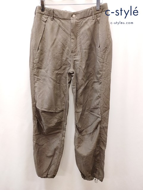 nonnative ノンネイティブ ブラウマンパンツ 1 茶系 ウール100% NN-P3942