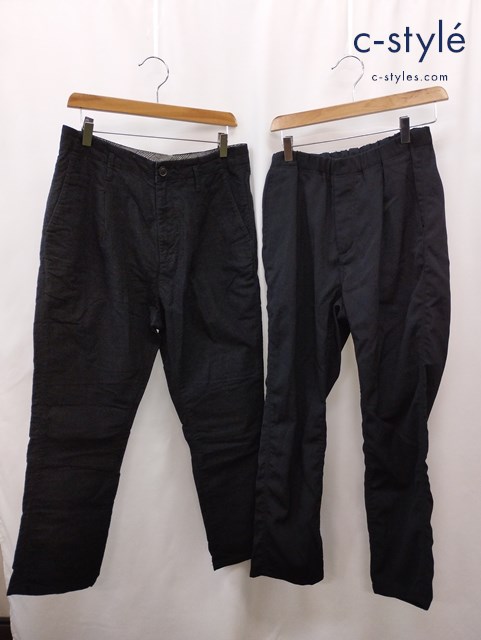 nonnative ノンネイティブ マネージャーイージーパンツ ポストマンパンツ 1 ブラック