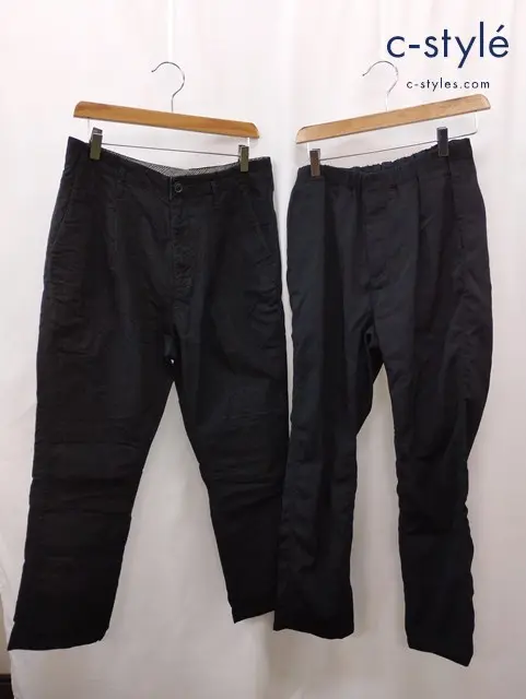 nonnative ノンネイティブ マネージャーイージーパンツ ポストマンパンツ 1 ブラック