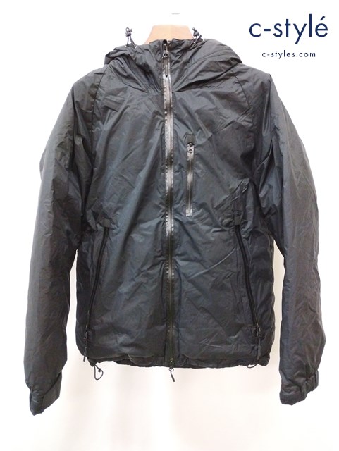 NANGA ナンガ オーロラダウンジャケット XL ブラック ジップアップ