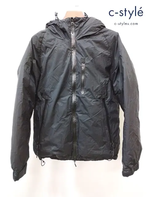 NANGA ナンガ オーロラダウンジャケット XL ブラック ジップアップ