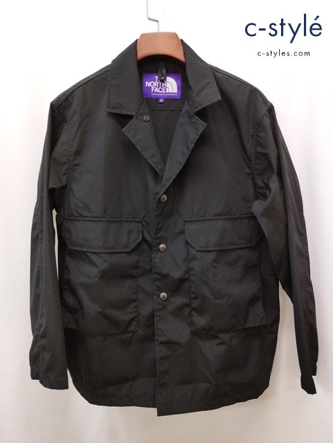 THE NORTH FACE×nanamica ポリエステルウールリップストップトレイルジャケット S ブラック NP2306N