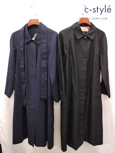 BURBERRY LONDON バーバリーロンドン ステンカラーコート 11 ブラック 15 ネイビー FD296-015-09 FRB01-052